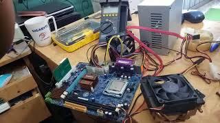 How to Repair desktop Motherboard  no power | Bangla