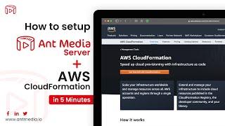 Setting up an Ant Media Server Scaling Solution with CloudFormation In 5 minutes