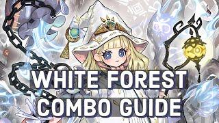 White Forest Combos + Test Hands (IN-DEPTH Combo Guide + Playing Though Hand Traps)