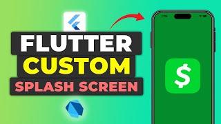Flutter Custom Splash Screen Tutorial | Flutter Native Splash Screen Guide