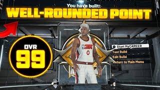 FIRST LEGEND "WELL-ROUNDED POINT BUILD AT 99.9 ON NBA2K20(RARE)