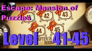 Escape: Mansion of Puzzles Chapter 9 Attic Room - Level 41 - 45 - 100 Дверей: Дом головоломок