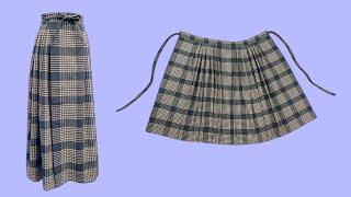 No zippers, no elastic bands - Sewing beautiful and stylish skirts, easy for beginners