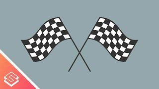 Inkscape for Beginners: Vector Checkered Flag