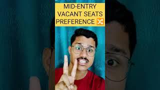 VACANT SEATS, MID-ENTRY, PREFERENCE REORDER DELHI UNIVERSITY | SEAT ALLOCATION ROUND 3 UPDATE