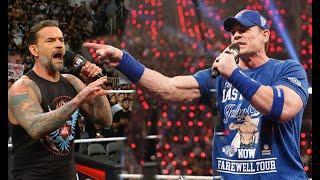 WWE Raw CM Punk Calls out John Cena January 13 2025