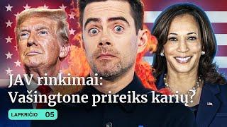 JAV RINKIMAI | HARRIS vs TRUMP | RASKEVIČIAUS BUČKIS | ru ŠNIPAI | NAUJI MINISTRAI | Tiek žinių