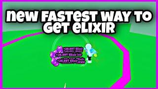New Best Way to get lots of elixir in anime punching simulator