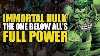 The One Below All's Full Power: Immortal Hulk Vol 5 Breaker of Worlds | Comics Explained