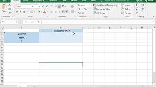 Use the ISNA function to detect cells with the #N/A error (Excel 2016)