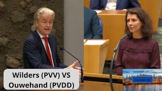 Wilders (PVV) VS Ouwehand (PVDD): "Nederland wil GEEN links deug kabinet! Nederland wil de PVV!"