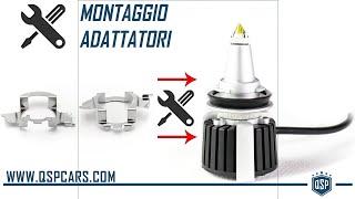 Come Montare Adattatori H7 Metallici su Kit Led QSPCARS | Tutorial Portalampade QualitySpCars