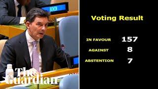 Australia votes at UN to end Israel's 'unlawful presence' in Occupied Palestinian Territory