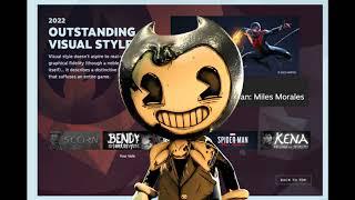 Bendy's reaction to Miles Morales Winning Steam Awards