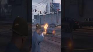 little fun with Npc and Police. #gta #grandtheftauto #subscribe #shorts