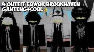 4 Outfit cowok brookhavenGanteng+Cool#robloxoutfitidea #brookhaven #robloxboy #roblox #robloxoutfit