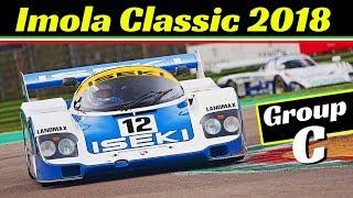 Group C cars at Imola Classic 2018 by Peter Auto - Jaguar XJR11, Porsche 962, Nissan R90 & More!