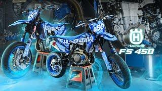 BUILDING DREAM BIKE HUSQVARNA FS 450 2022 BY SGM RACING