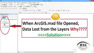 Why Data Lost from ArcGIS Layers? Best Solution Line @bestsolutionline GIS Tutorials