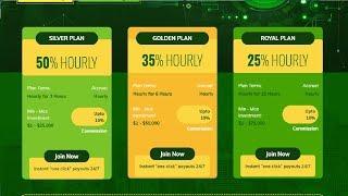 HASH GOLDEN - NEW 100% PAYING HYIP SITE - 50% HOURLY FOR 3 HOURS - MINIMUM DEPOSIT 1$