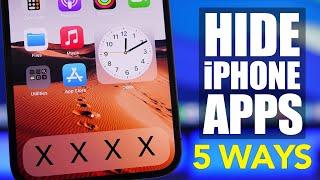 HIDE Apps on iPhone (5 Ways)