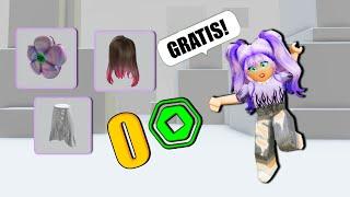 Diese 5 ITEMS gibt *GRATIS* bei Roblox! 0 Robux Avatar!