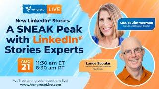 New LinkedIn Stories - A SNEAK Peak - LinkedIn Stories Feature