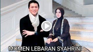 Momen Lebaran Syahrini dan Reino Barack di Sungapurs