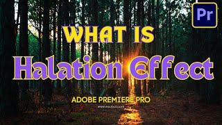 How to Create Halation Effect in Adobe Premiere Pro?  What is Halation Effect?