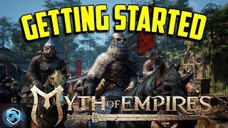 Myth of Empires Beginner Guide: Day 1 Tips and How to Get Started!