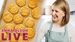 How to Make Peanut Butter Criss Cross Cookies! | LIVE w/ Anna Olson