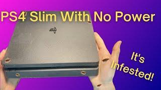 PS4 Slim with No Power - Let's (try to) Fix It