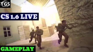 CS 1.6 LIVE Gameplay Epic Strategies Massive Wins Join Now | TGS GAMING PRO