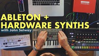 Hardware Synth Electro Acid Jam & Ableton Live Setup Walkthrough With John Selway