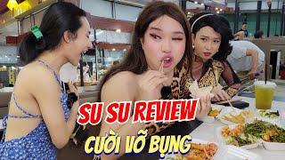 Tình cũ Bội Nhi Linh Anh cùng Su Su review cá viên chiên cười vỡ bụng