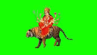 Maa Durga Navratri Special Green Screen & green Screen Video Full Hd Chroma Key