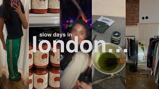 london diaries | slow days, chats & vintage shopping