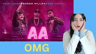 Aa Reaction | Roach Killa | Arif Lohar | Deep Jandu | New Song 2024 | Jazba Entertainment