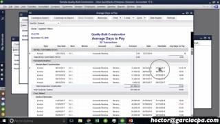 Cash Flow Projections and Cash Flow Forecasting in QuickBooks Desktop