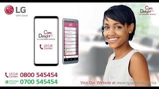 LG Electronics EA launches a customer service campaign -The Last Mile.#LGEastAfrica#LGCareAndDelight