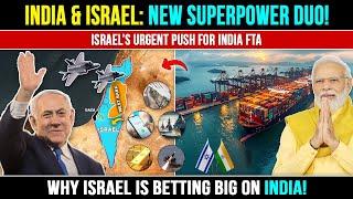 India and Israel TEAM UP for Defence and Trade Breakthrough | India Israel FTA Talks