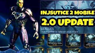 Injustice 2 Mobile Update 2.0 Review. HELP ME PICK LEAGUE NAME!