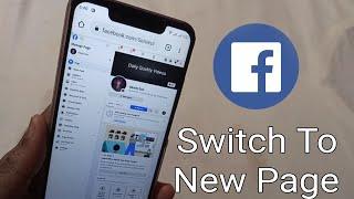 How To Switch Classic Page To Facebook New Pages Experience 2021