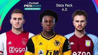 PES 2021 Data Pack 4.0 | All New Faces