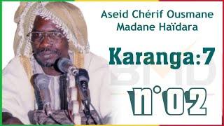 Aseid Chérif Ousmane Madane Haïdara Karanga 7 N°02