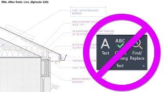 Stop Using Text Notes in Revit !! (The North Wing - PT 6)