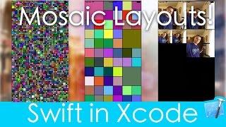 Mosaic Layouts! ( UICollectionViews : Swift in Xcode)