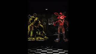 Golden Freddy vs FNAF | #shorts #fnaf