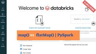 map()  vs flatMap() In PySpark | PySpark