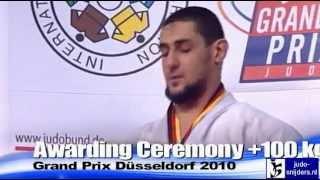 Judo 2010 Grand Prix Dusseldorf: Medal Ceremony [+100kg]